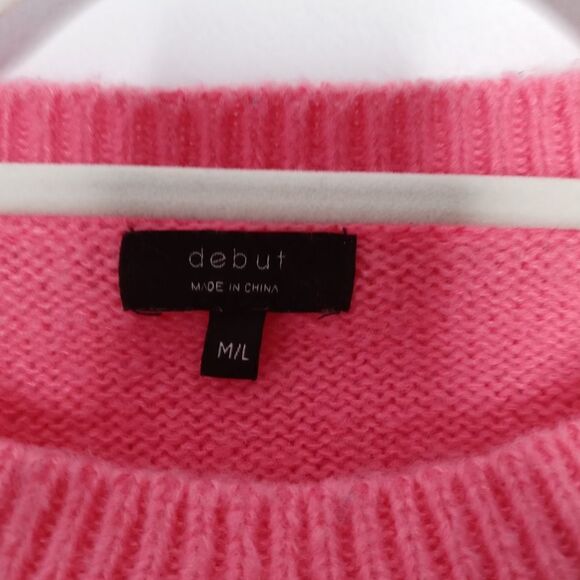 Debut color block sweater size M/L - Picture 3 of 5